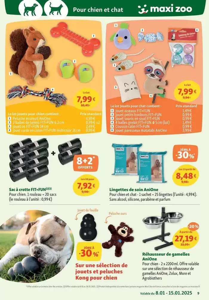 Maxi Promos pour bien débuter l'année du 6 janvier au 15 janvier 2025 - Catalogue page 9