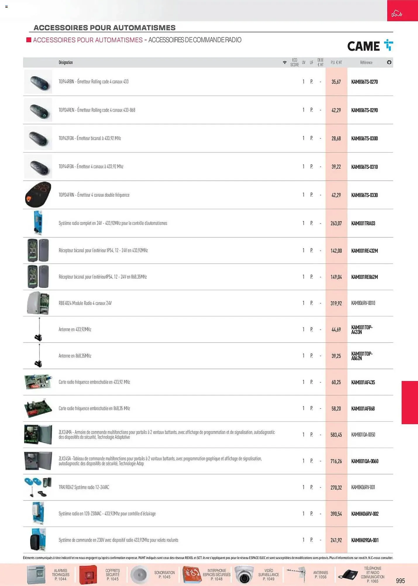 Catalogue Rexel du 18 novembre au 31 décembre 2026 - Catalogue page 44