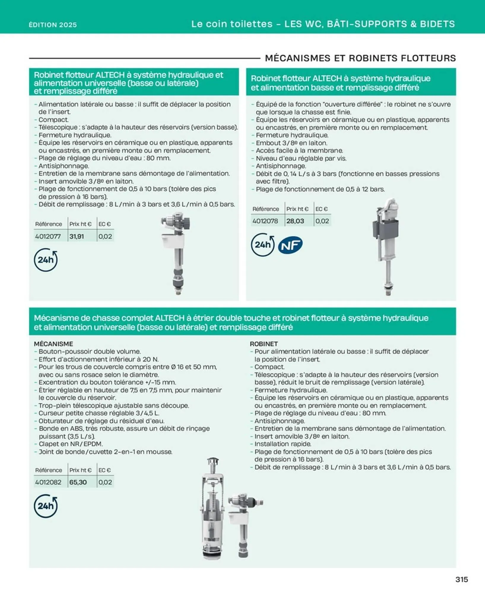 Catalogue Cedeo du 10 octobre au 31 décembre 2025 - Catalogue page 315
