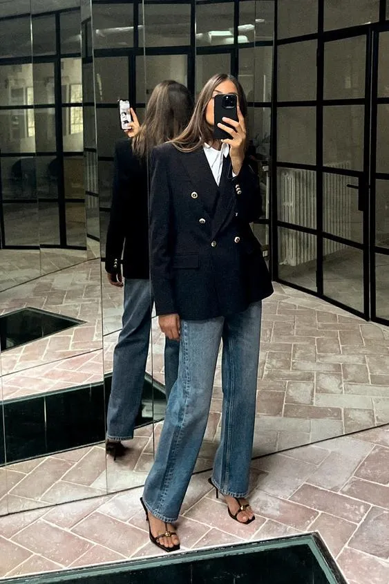 BLAZER ENTALLADO CRUZADO