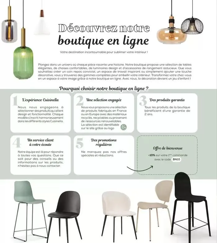 Le Mag Cuisinella 2025 du 7 janvier au 31 décembre 2025 - Catalogue page 84