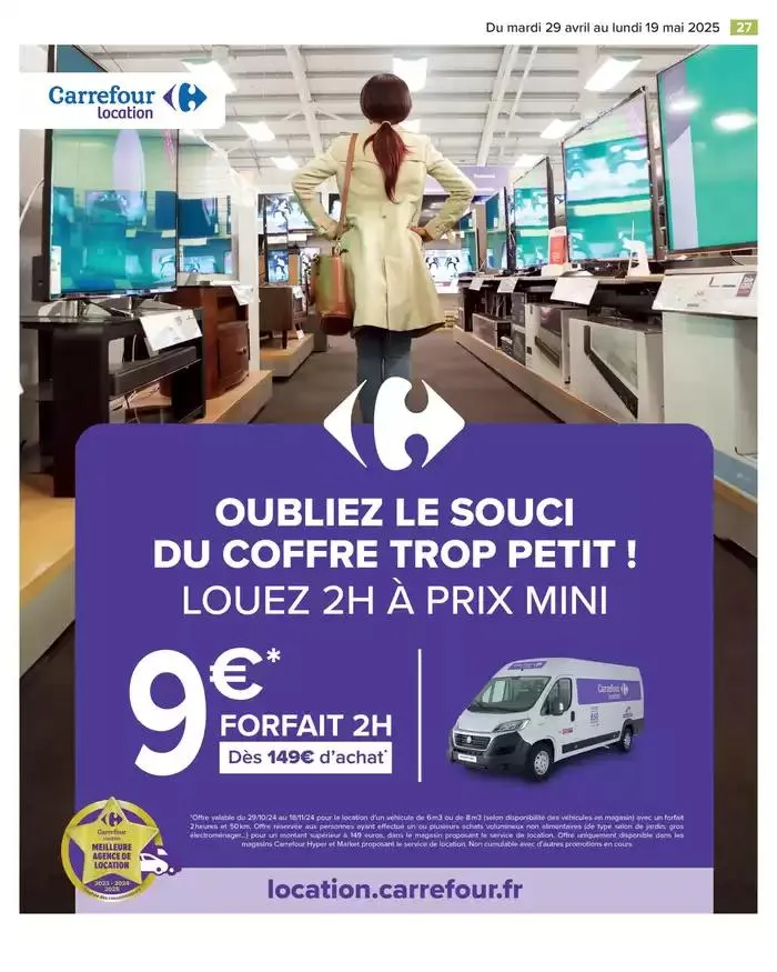 LES BEAUX JOURS CONNECTÉS À VOS ENVIES ! du 29 avril au 19 mai 2025 - Catalogue page 29