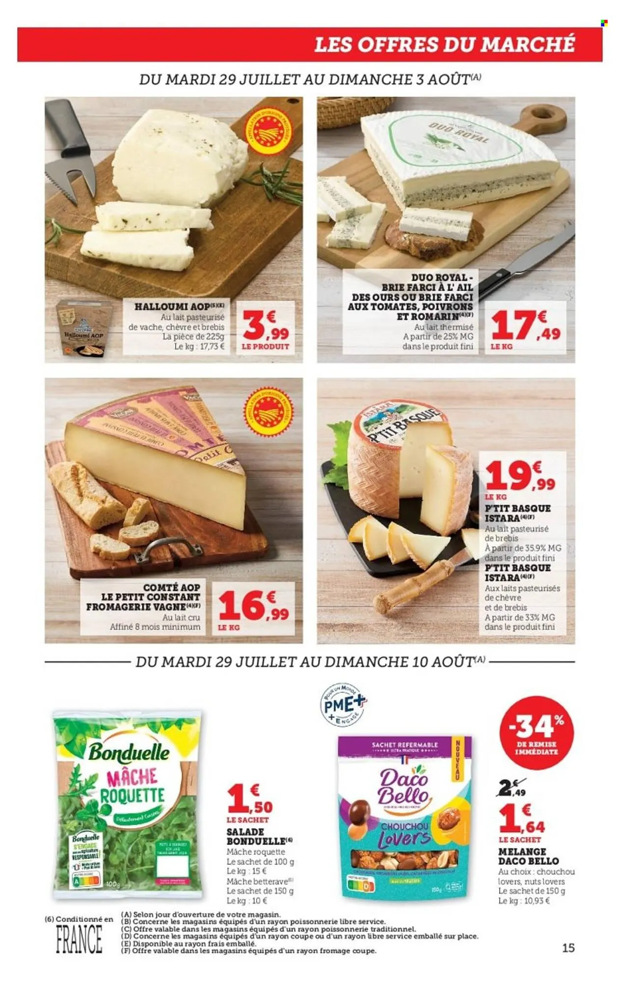 Catalogue Super U du 29 juillet au 10 août 2025 - Catalogue page 15