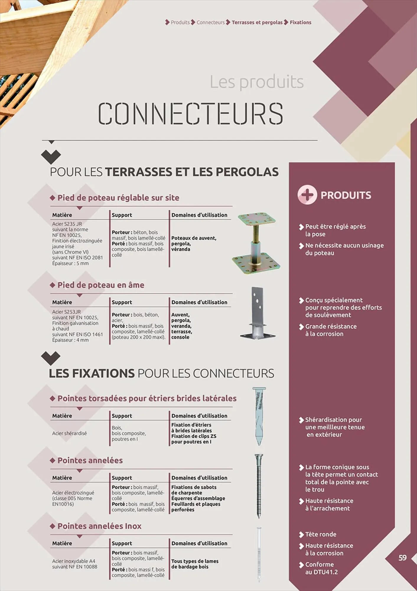 Catalogue Gédibois du 12 juin au 31 juillet 2023 - Catalogue page 59