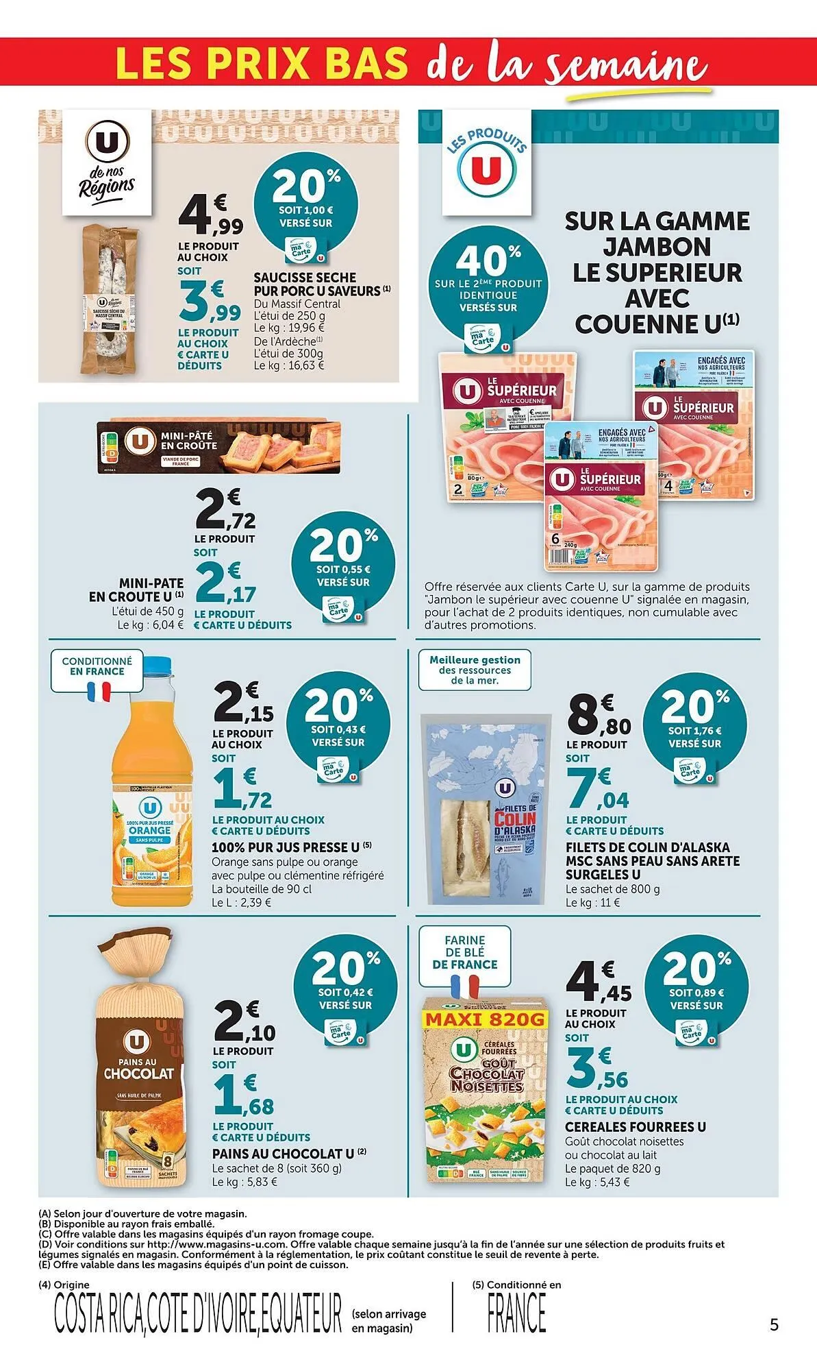 Catalogue U Express du 28 avril au 10 mai 2026 - Catalogue page 5