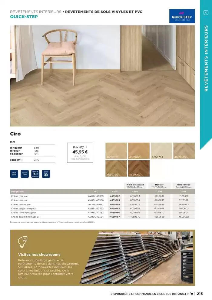 Catalogue 2025 Agenceurs du 25 avril au 31 décembre 2025 - Catalogue page 215