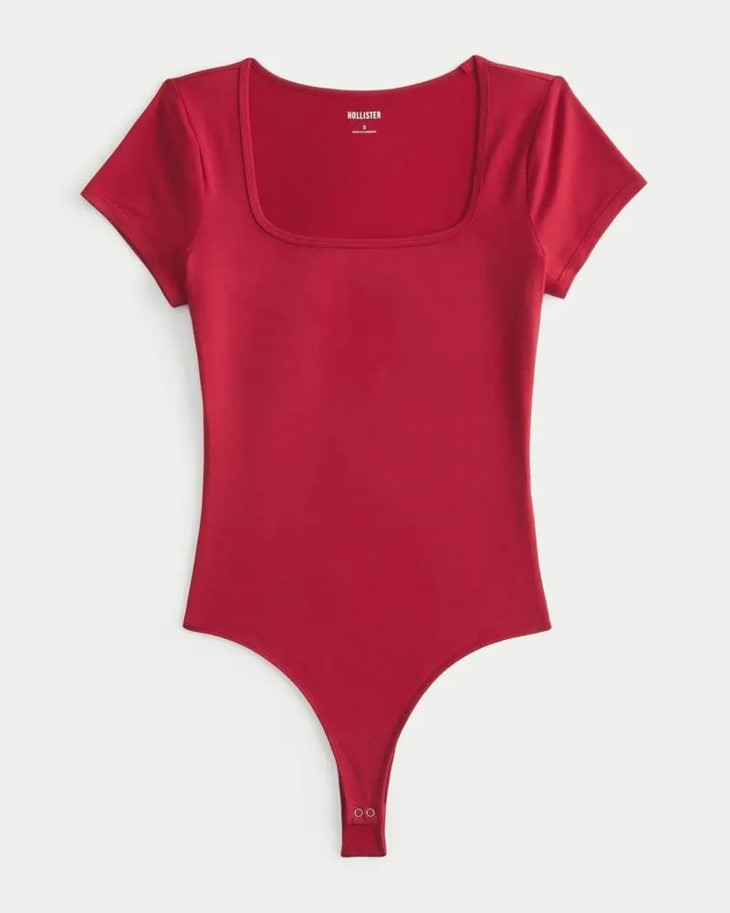 Soft Stretch Seamless Fabric Bodysuit
