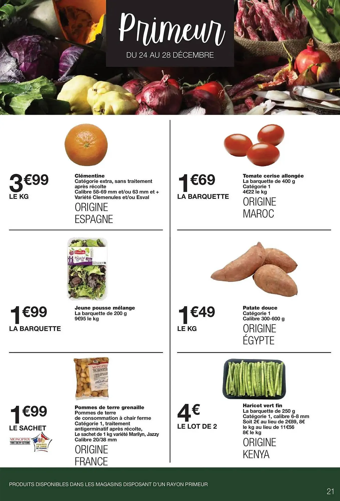 Catalogue Monoprix du 16 décembre au 31 décembre 2025 - Catalogue page 21