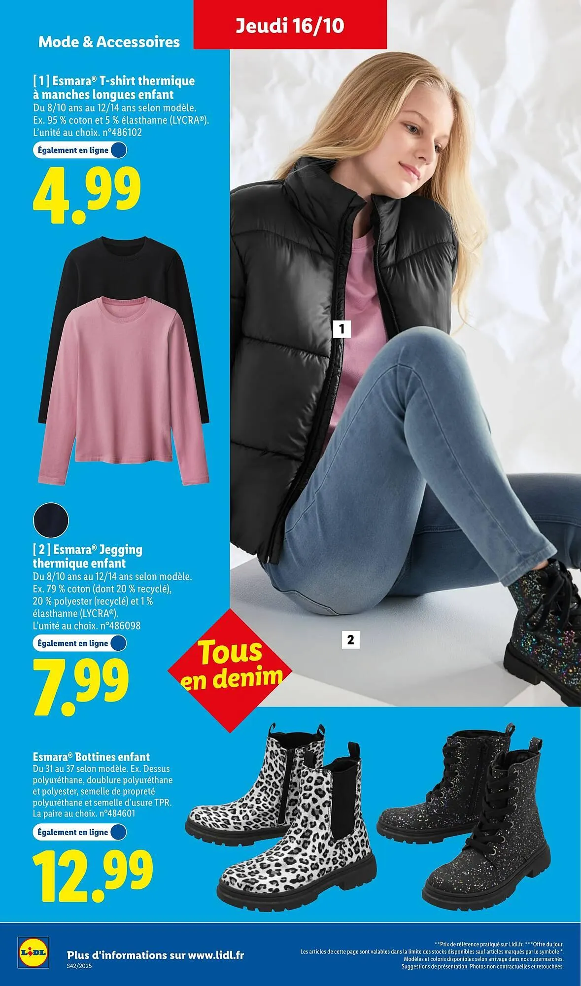 Catalogue Lidl du 16 octobre au 22 octobre 2025 - Catalogue page 42