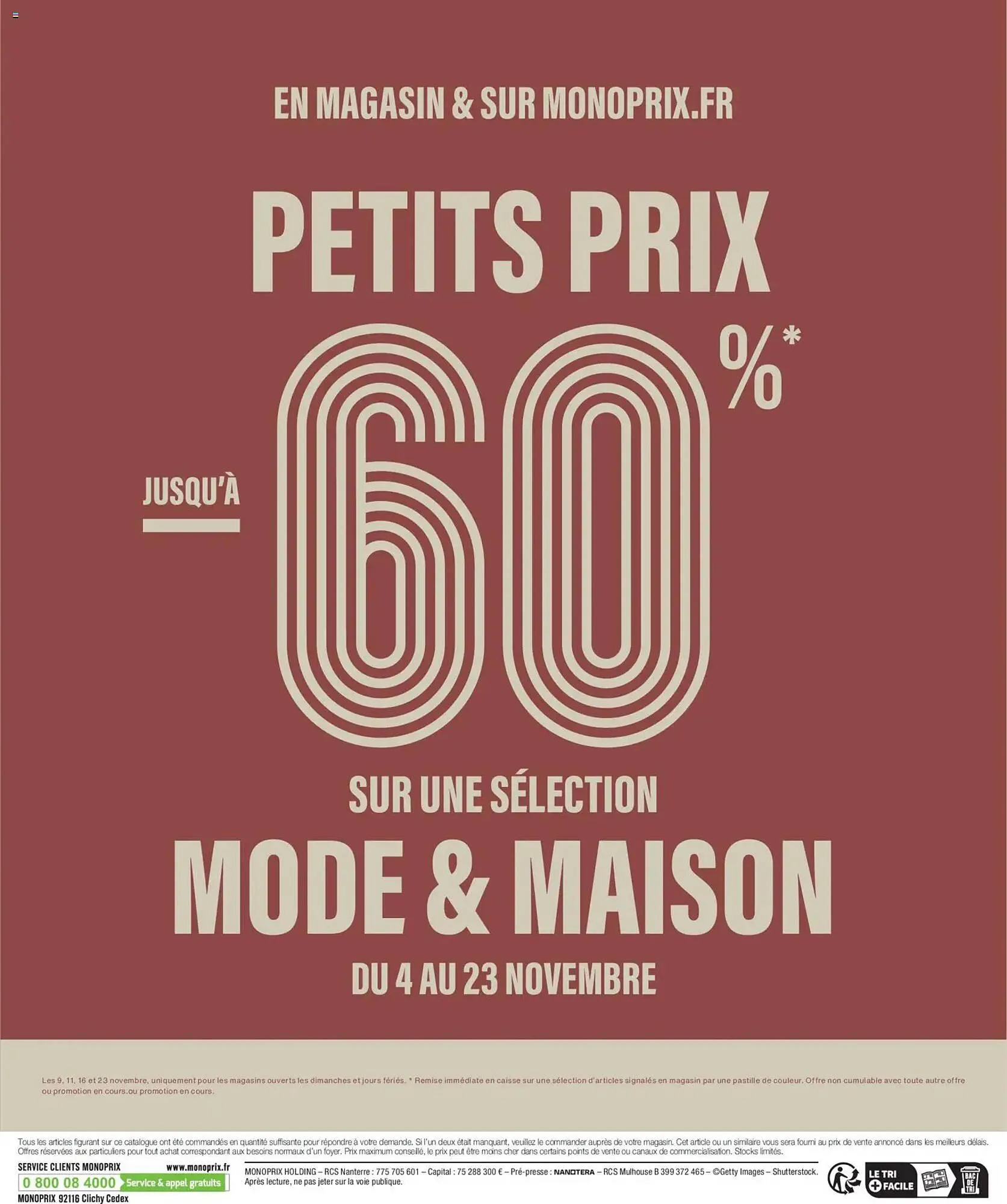 Catalogue Monoprix du 4 novembre au 16 novembre 2025 - Catalogue page 69