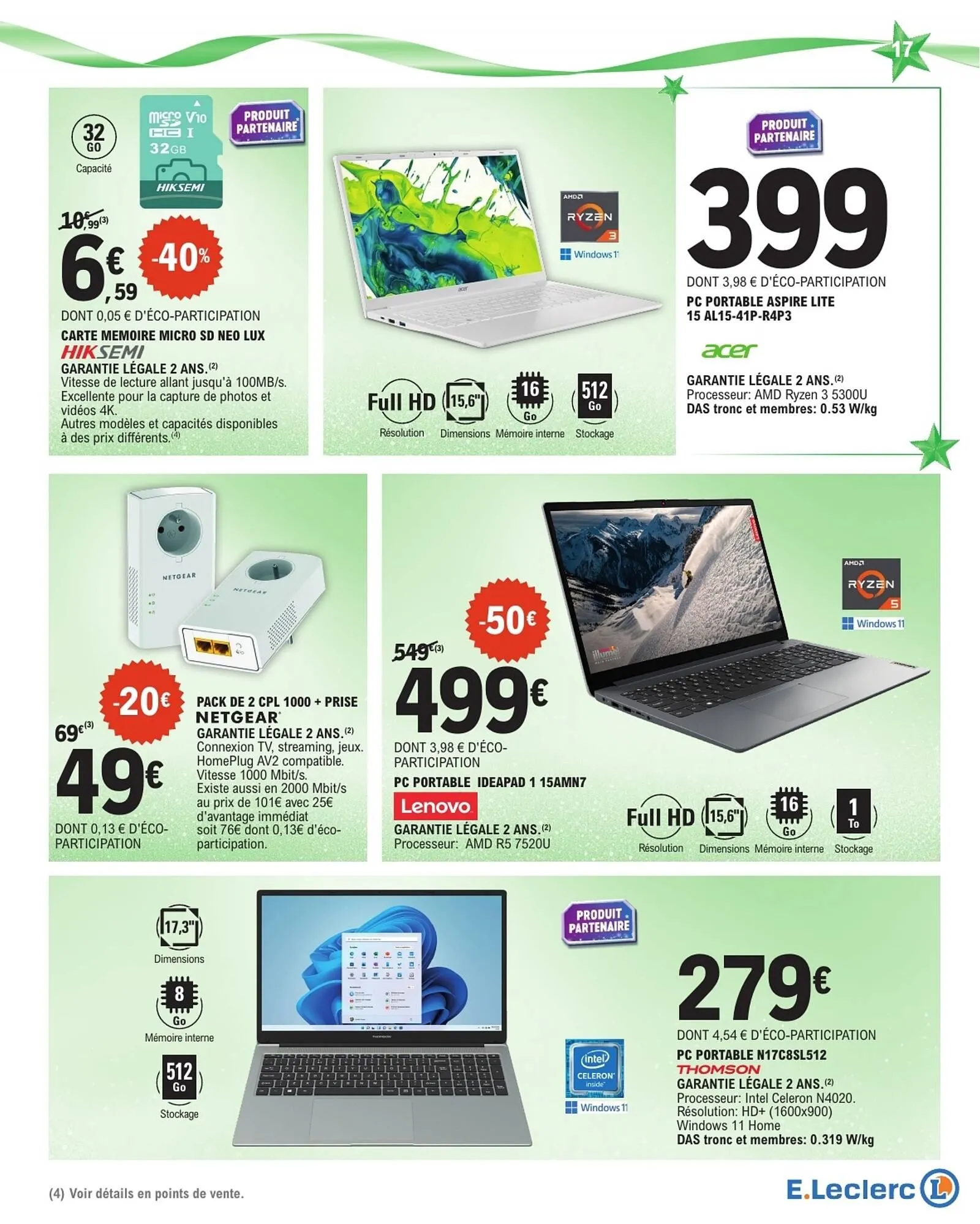 Catalogue E.Leclerc du 2 décembre au 20 décembre 2025 - Catalogue page 17