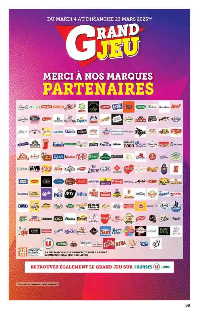 Quinzaine Commerçante du 11 mars au 23 mars 2025 - Catalogue page 39