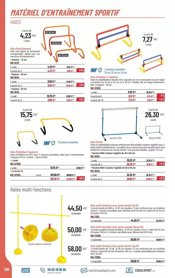 ÉQUIPEMENT SPORTIF du 6 mars au 31 décembre 2025 - Catalogue page 302