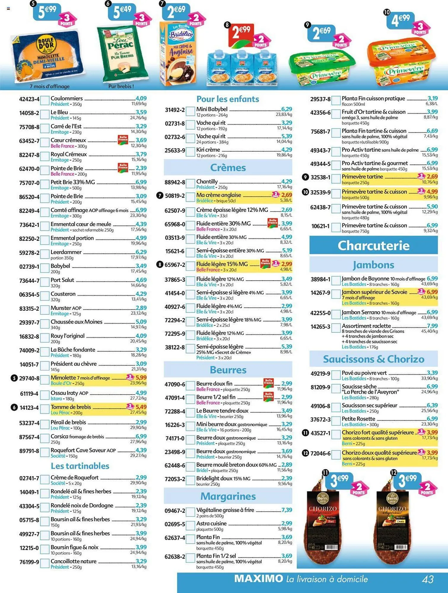 Catalogue Maximo du 19 janvier au 25 février 2024 - Catalogue page 43