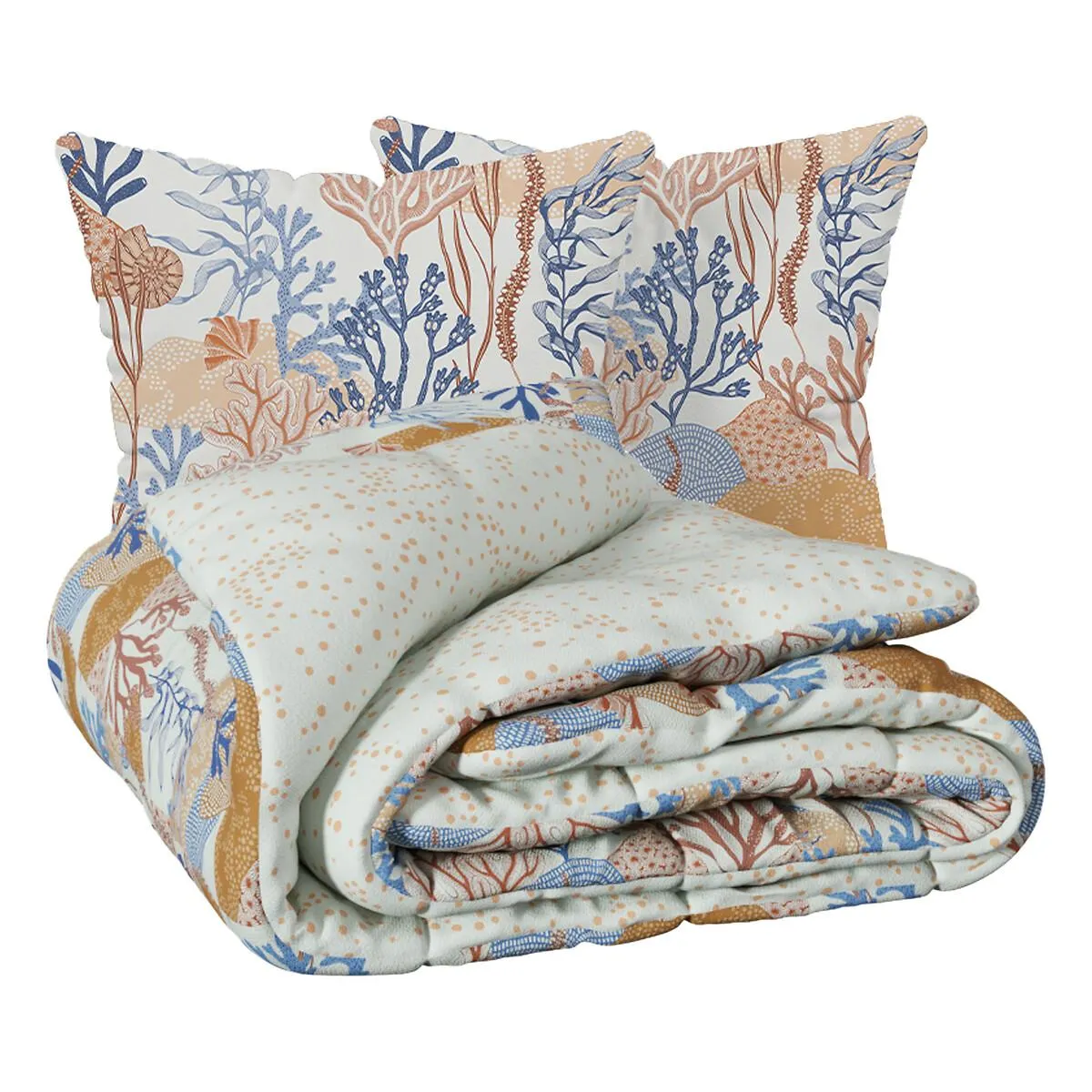 Parure de lit imprimée "Azura"