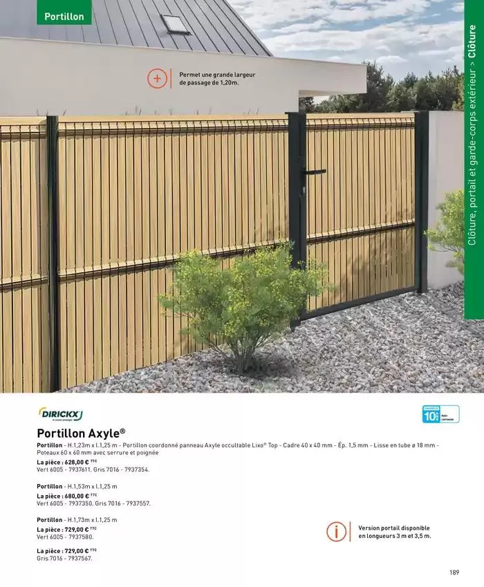 Ma sélection maison 2025 du 4 avril au 31 décembre 2025 - Catalogue page 189