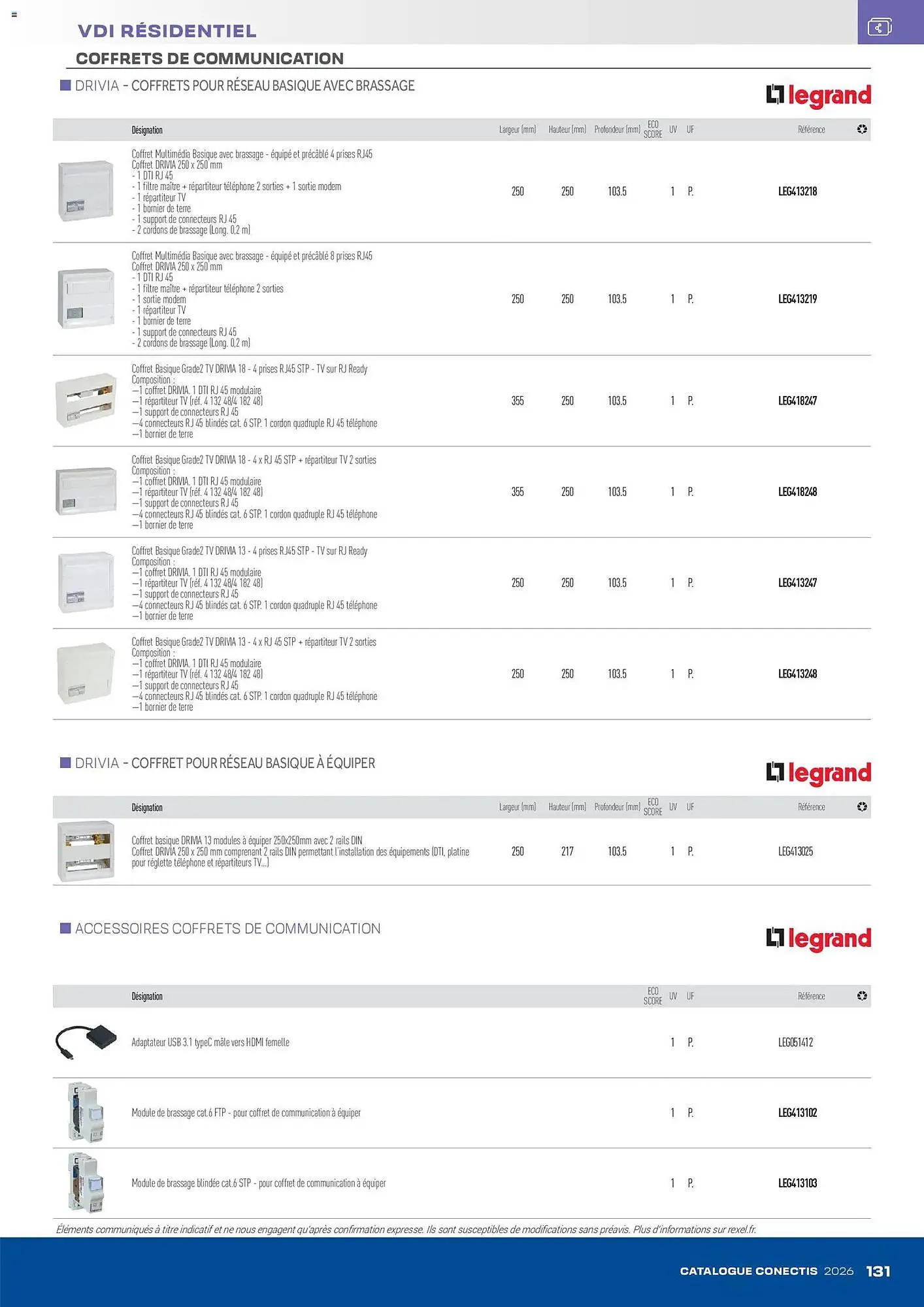 Catalogue Rexel du 10 avril au 31 décembre 2026 - Catalogue page 131