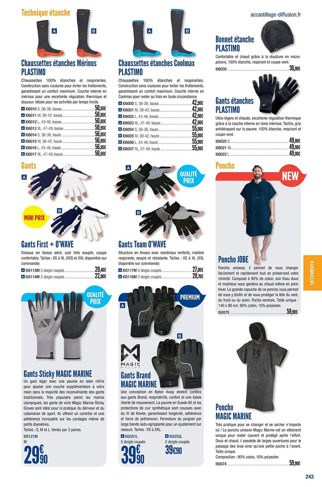 Catalogue Accastillage Diffusion du 1 mars au 31 décembre 2023 - Catalogue page 245
