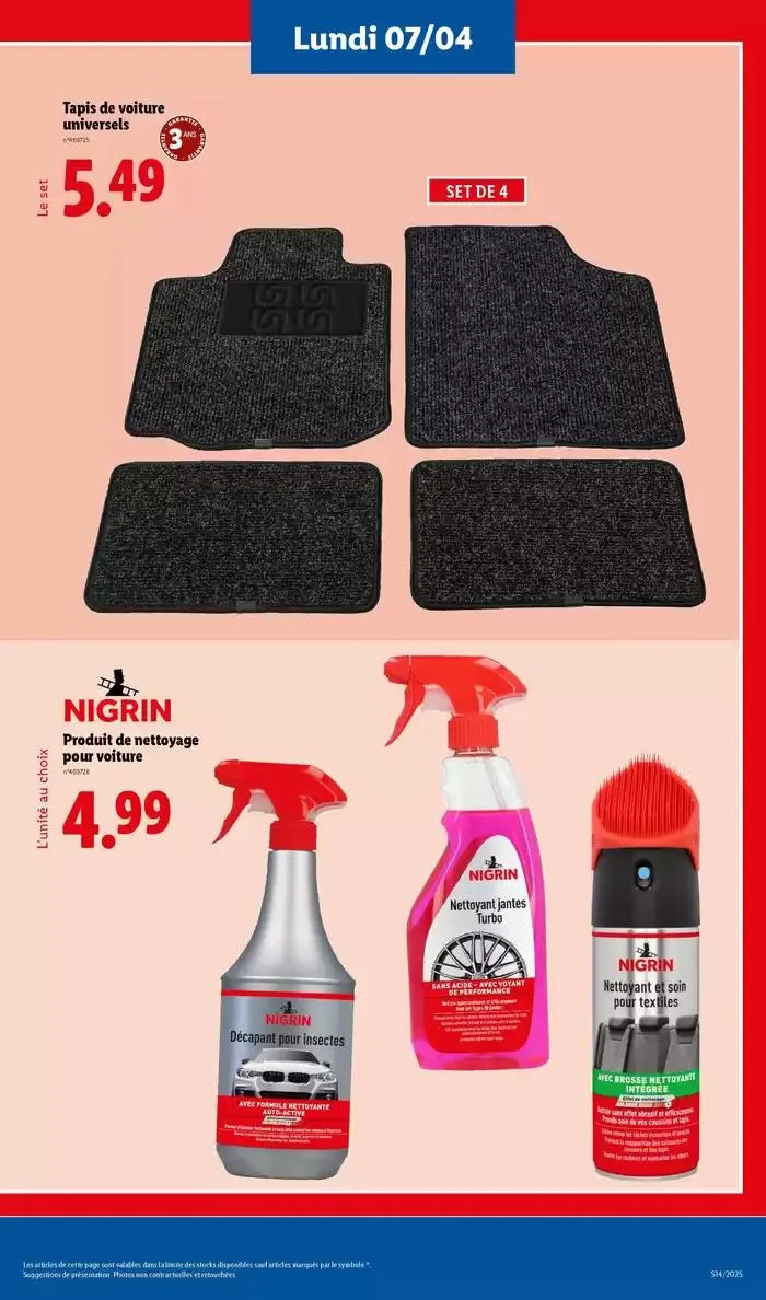 Parkside est le meilleur allié pour tous vos projets de bricolage ! du 7 avril au 10 avril 2025 - Catalogue page 7