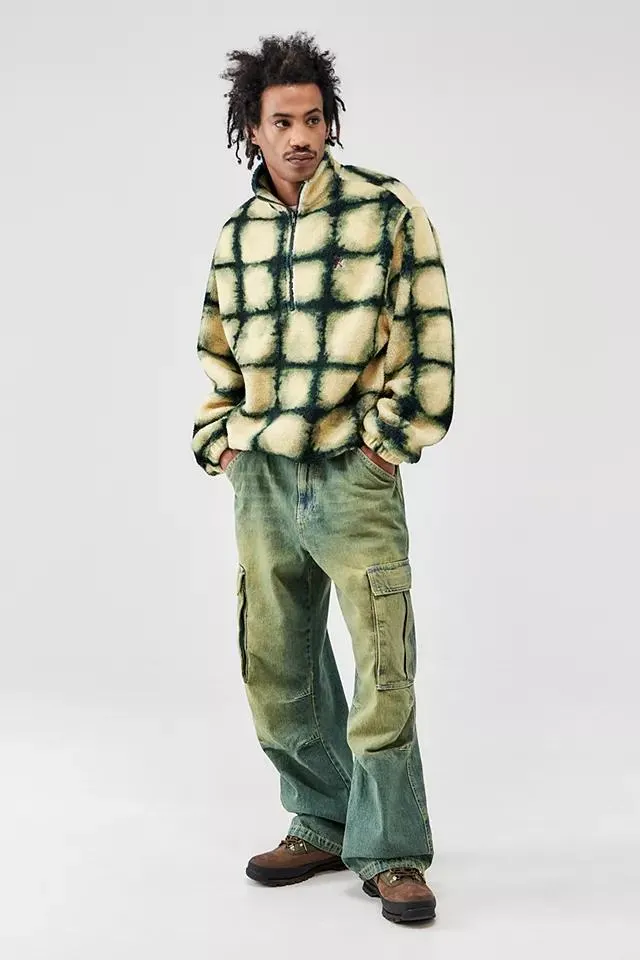 BDG Fixed Waist Extreme Wash Cargo Jeans