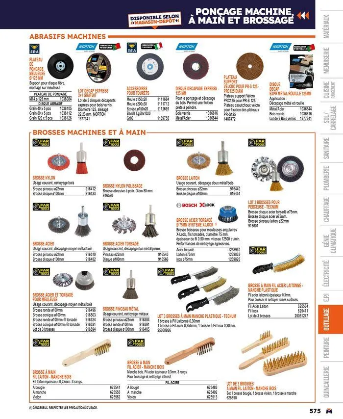 Guide produits 2024 du 15 mars au 31 décembre 2024 - Catalogue page 575
