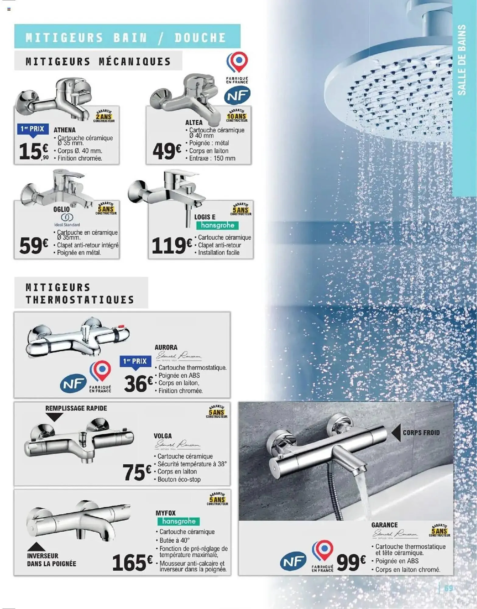 Catalogue E.Leclerc Brico du 7 janvier au 31 décembre 2025 - Catalogue page 69