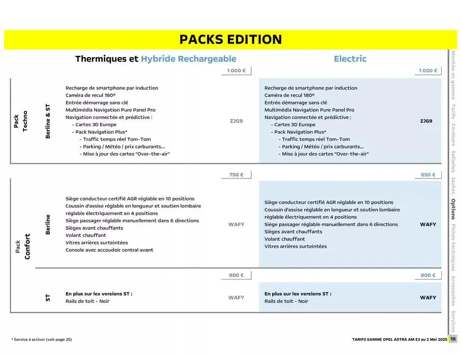 Opel Astra et Astra Sports Tourer du 12 mai au 12 mai 2026 - Catalogue page 19