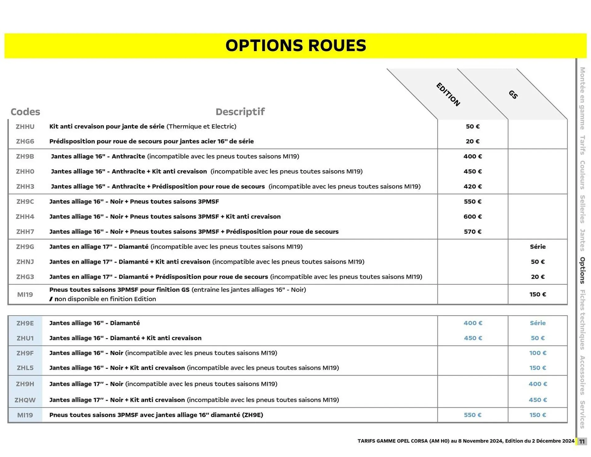Catalogue Opel du 17 décembre au 17 décembre 2025 - Catalogue page 11