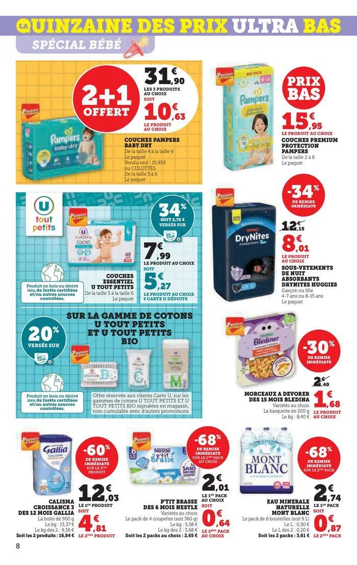 Catalogue SUPER U du 20 août au 1 septembre 2024 - Catalogue page 8