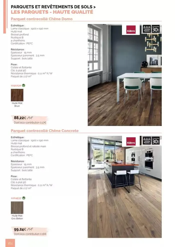 BOIS PANNEAUX 2025 2026 du 30 avril au 31 décembre 2026 - Catalogue page 162