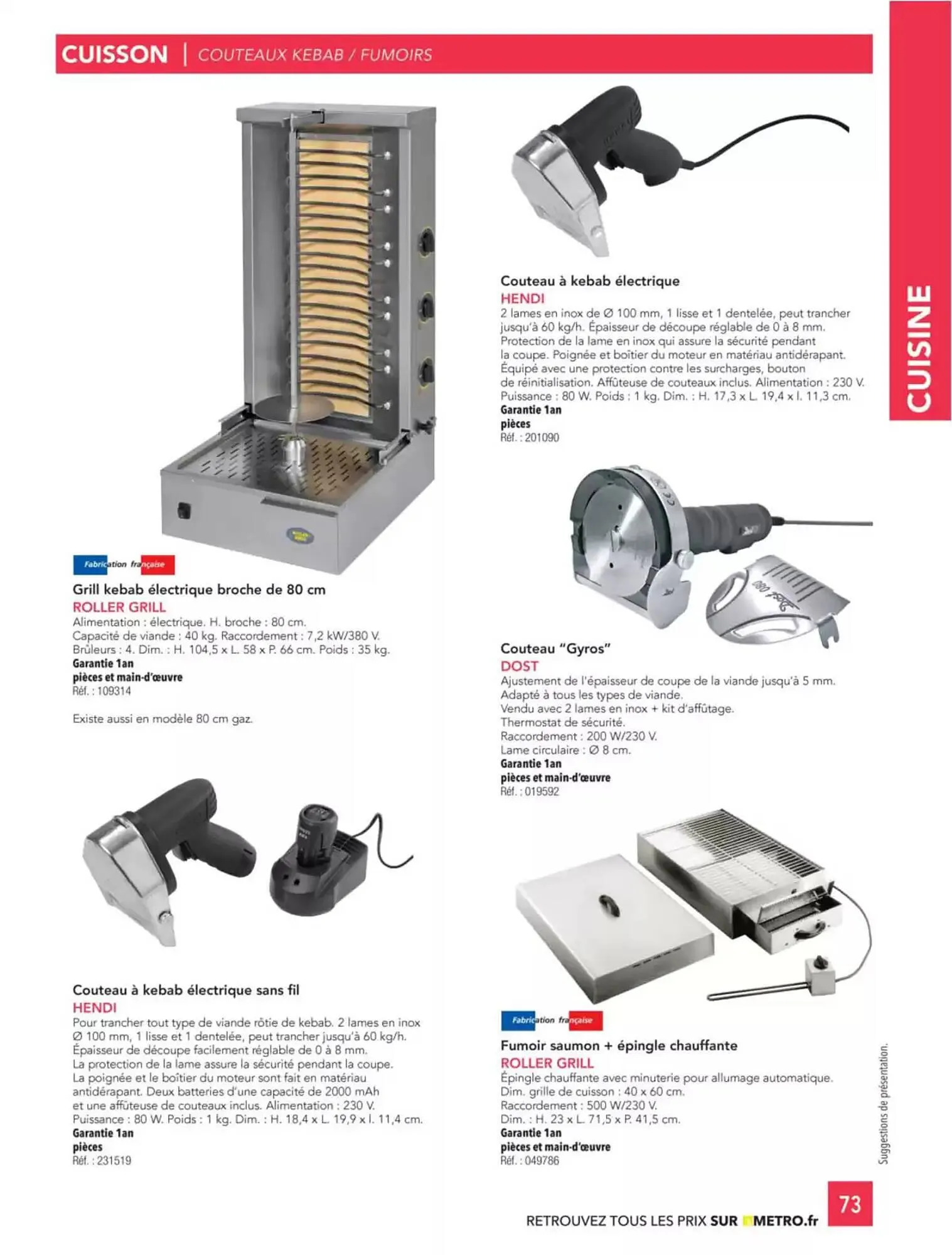 Catalogue METRO du 2 janvier au 31 décembre 2025 - Catalogue page 171