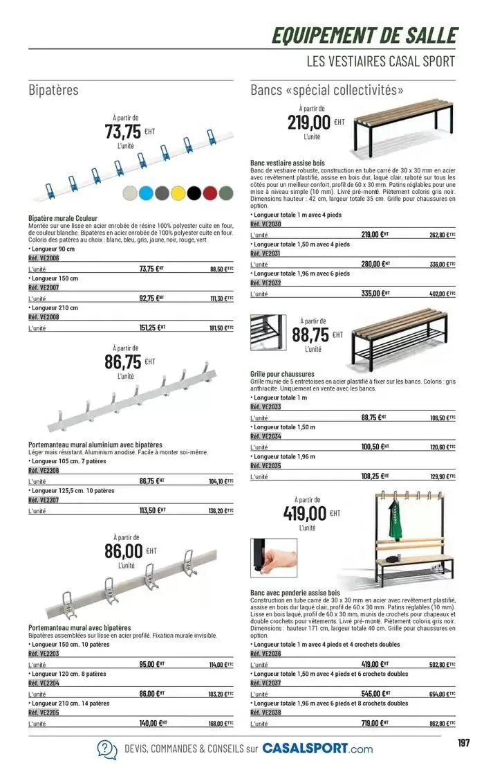 ÉQUIPEMENT SPORTIF du 6 mars au 31 décembre 2025 - Catalogue page 169