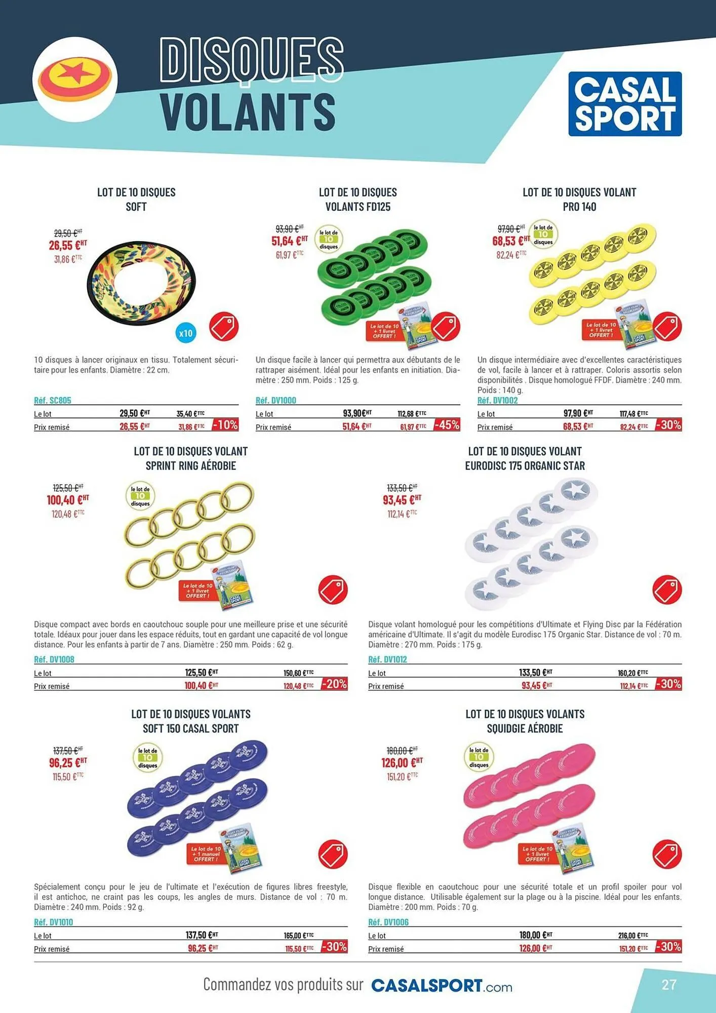 Catalogue Casal Sport du 30 avril au 31 décembre 2025 - Catalogue page 27