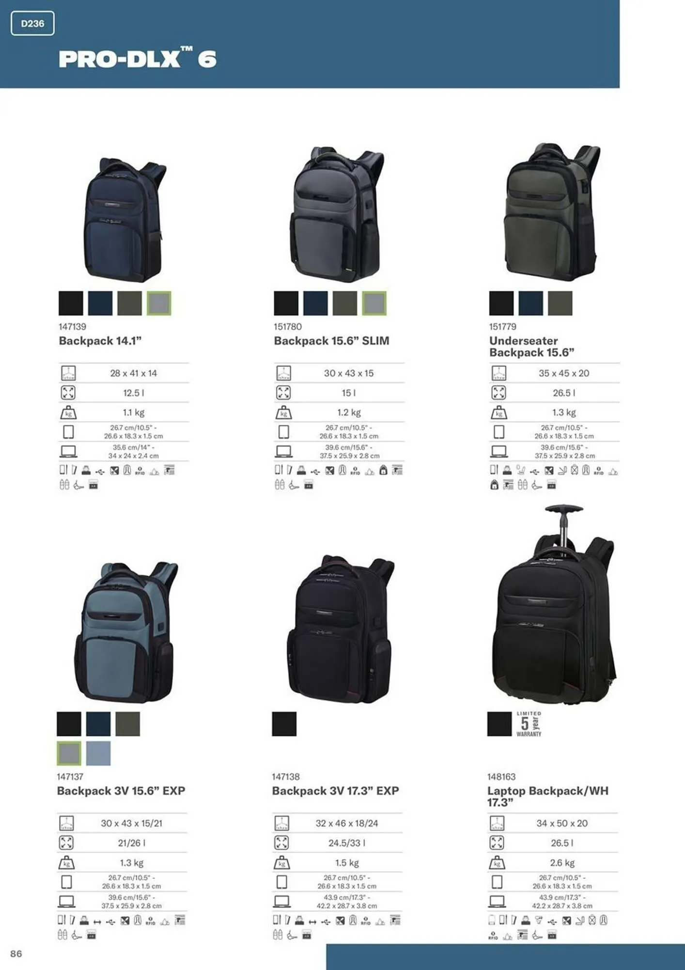 Catalogue Samsonite du 23 décembre au 31 décembre 2025 - Catalogue page 174