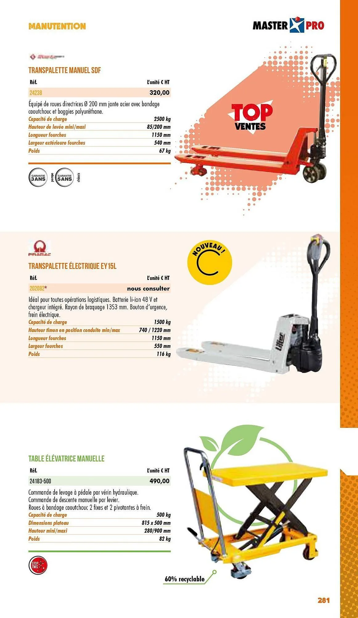 Catalogue Master Pro du 3 janvier au 31 décembre 2025 - Catalogue page 283