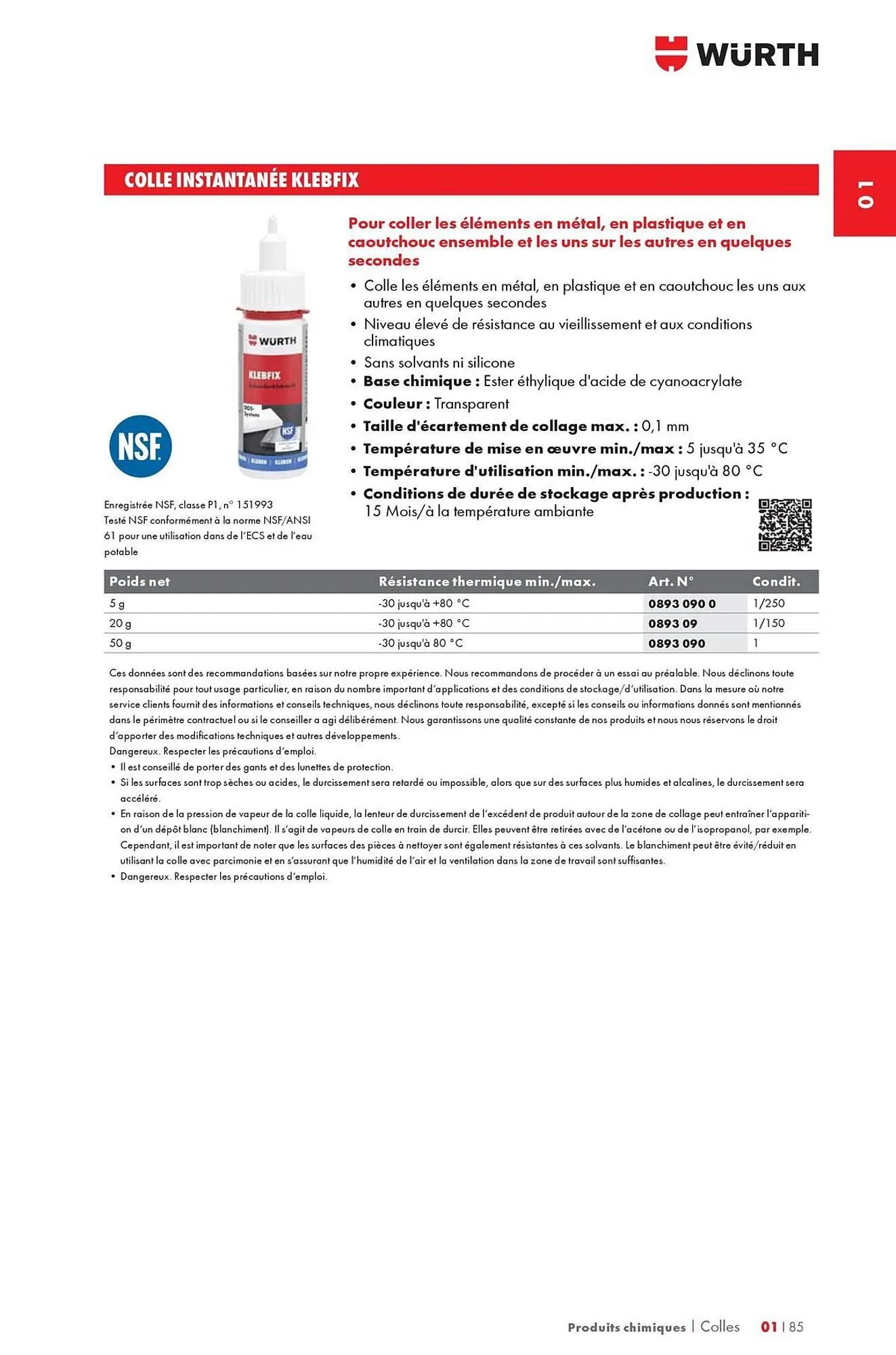 Catalogue Würth du 12 mai au 31 décembre 2025 - Catalogue page 93