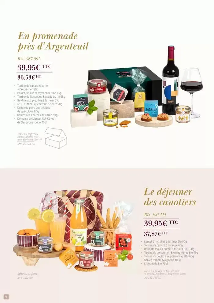 Cadeaux Gourmands Ducs De Gascogne 2024-2025 du 19 août au 31 août 2025 - Catalogue page 10