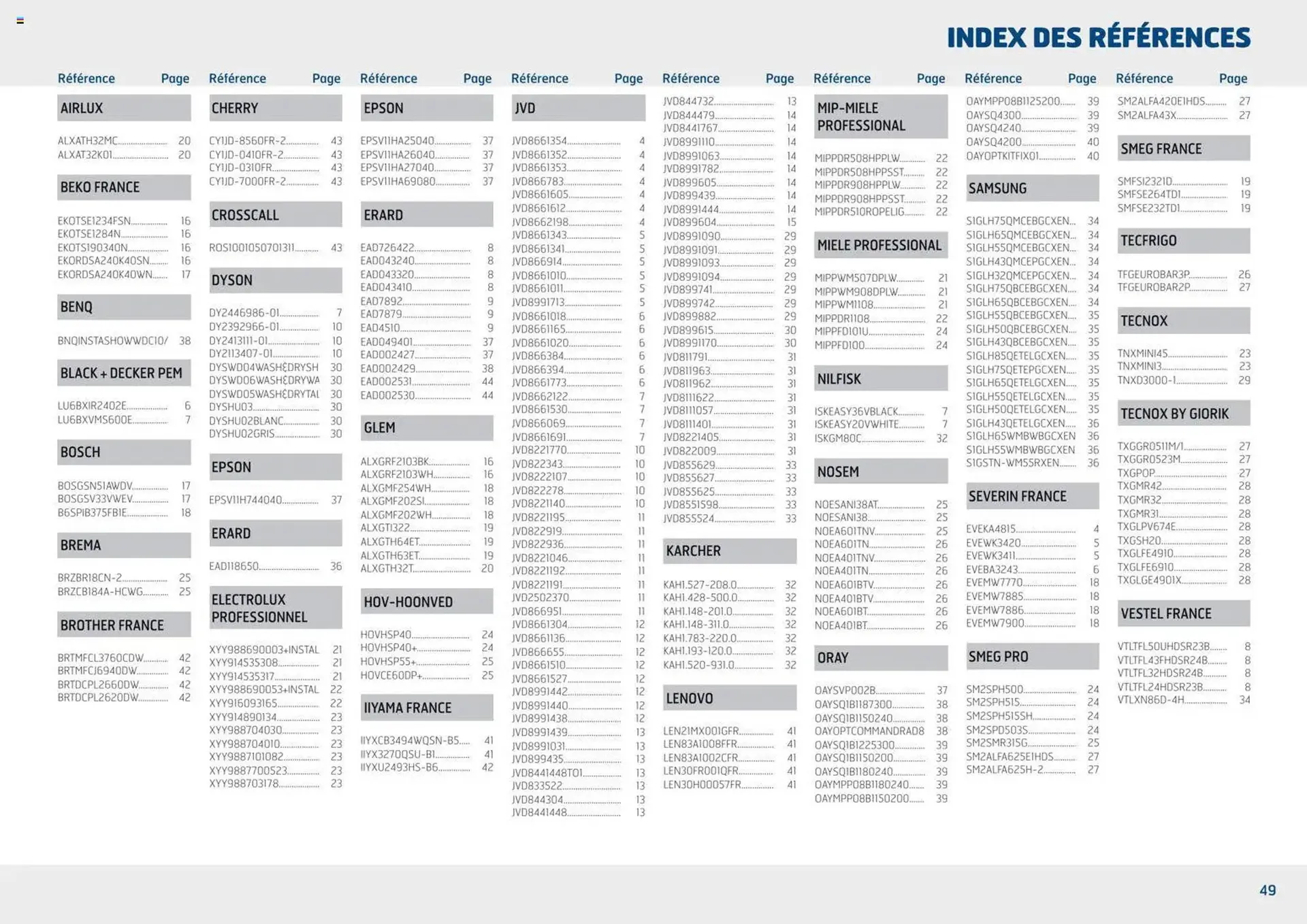 Catalogue Rexel du 26 novembre au 31 décembre 2025 - Catalogue page 49