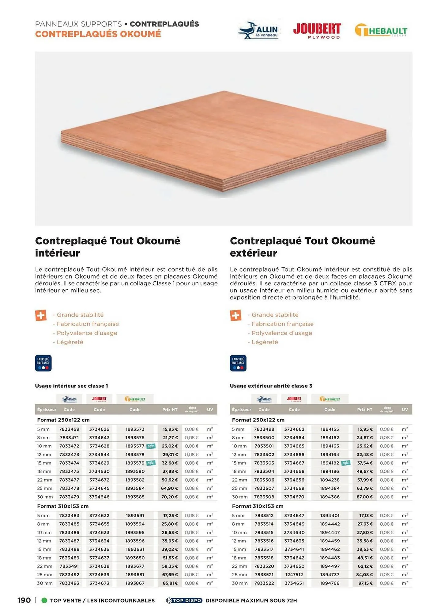 Catalogue Dispano du 25 avril au 31 décembre 2025 - Catalogue page 190