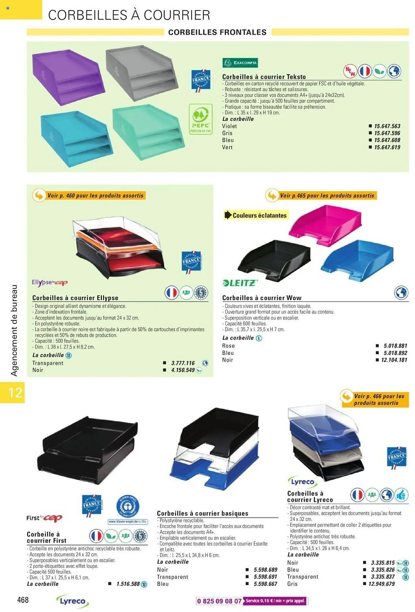 Catalogue Lyreco du 15 mai au 31 décembre 2023 - Catalogue page 468