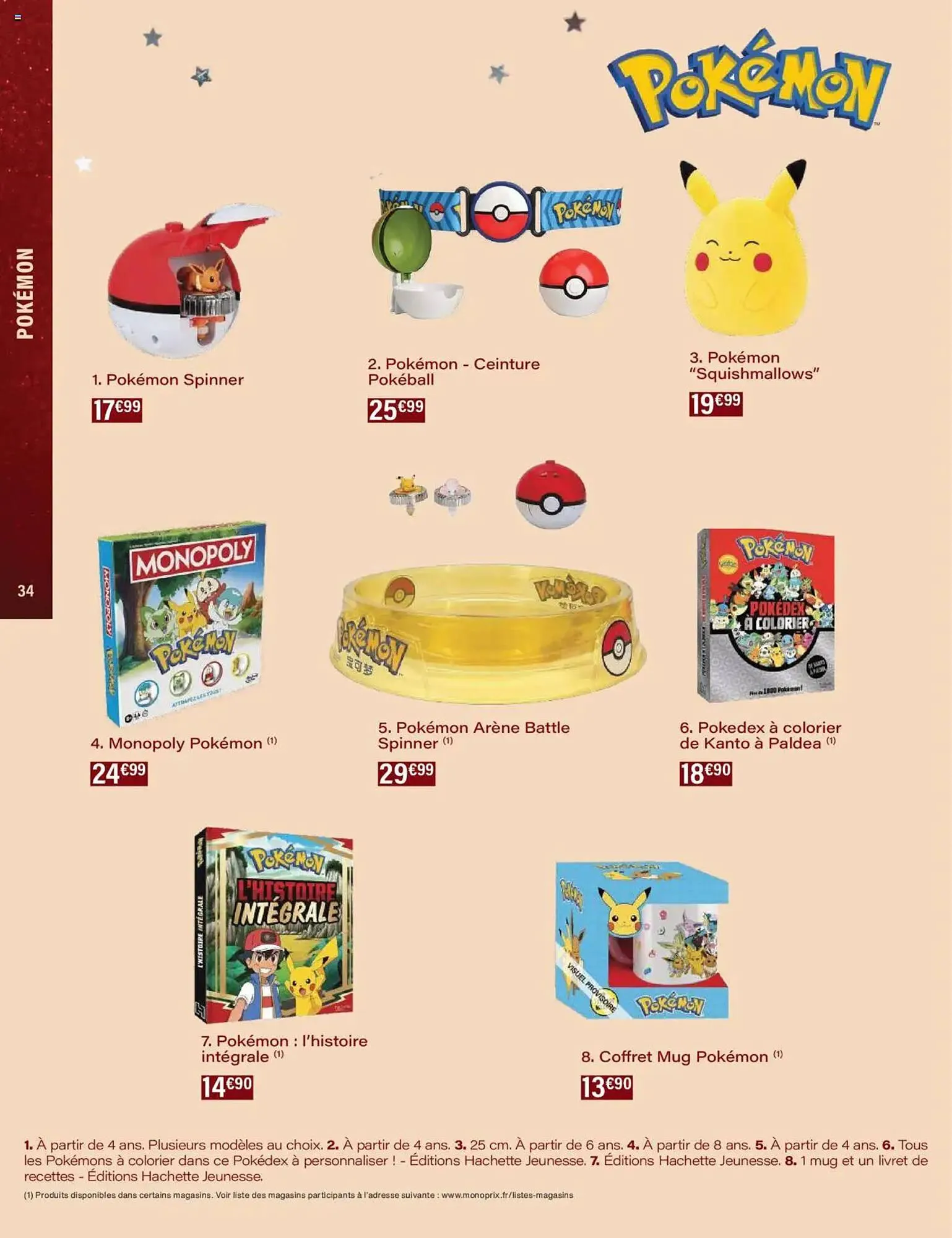 Catalogue Monoprix du 20 octobre au 7 décembre 2025 - Catalogue page 34