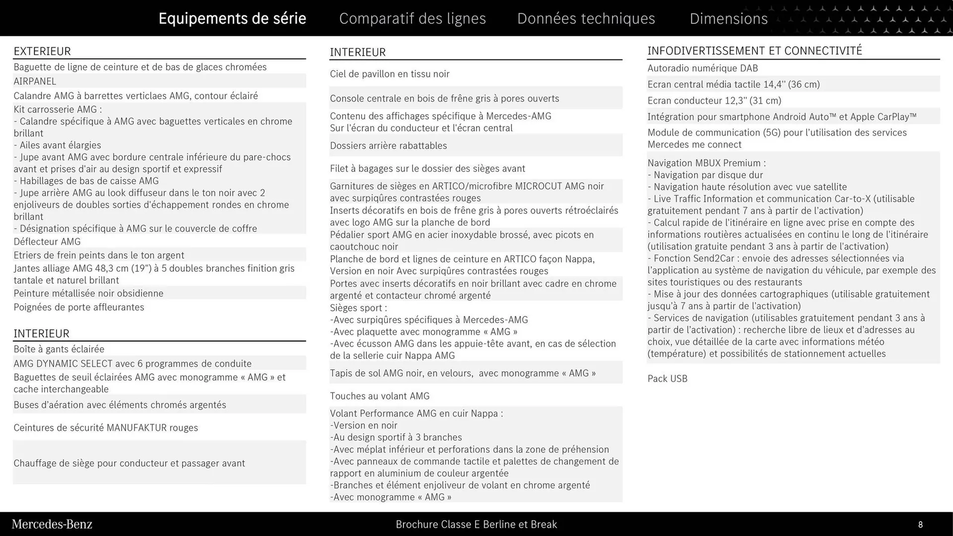 Catalogue Mercedes-Benz du 3 septembre au 3 septembre 2026 - Catalogue page 8