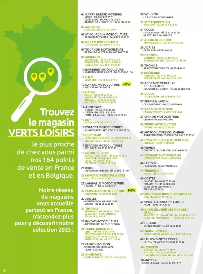 Catalogue 2025 du 5 mars au 31 décembre 2025 - Catalogue page 6