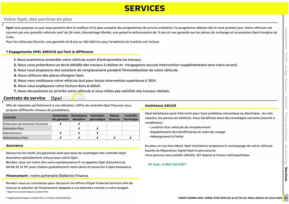 Opel Nouvelle Corsa du 17 décembre au 17 décembre 2025 - Catalogue page 12