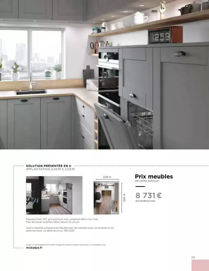 Cuisines & aménagements sur-mesure du 6 mars au 31 décembre 2025 - Catalogue page 115