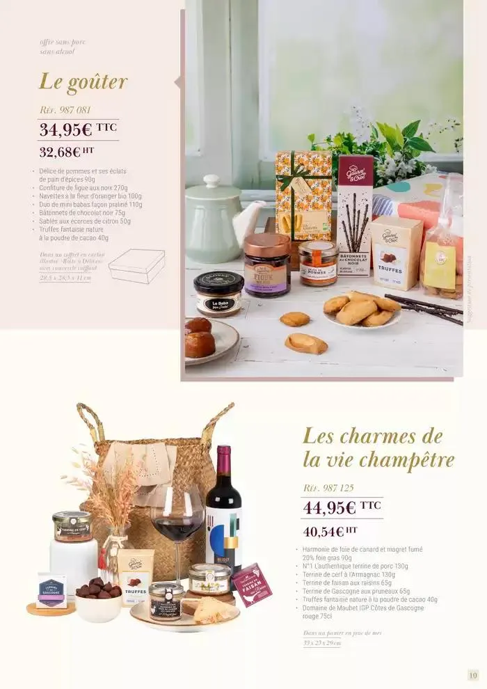 Cadeaux Gourmands Ducs De Gascogne 2024-2025 du 19 août au 31 août 2025 - Catalogue page 11