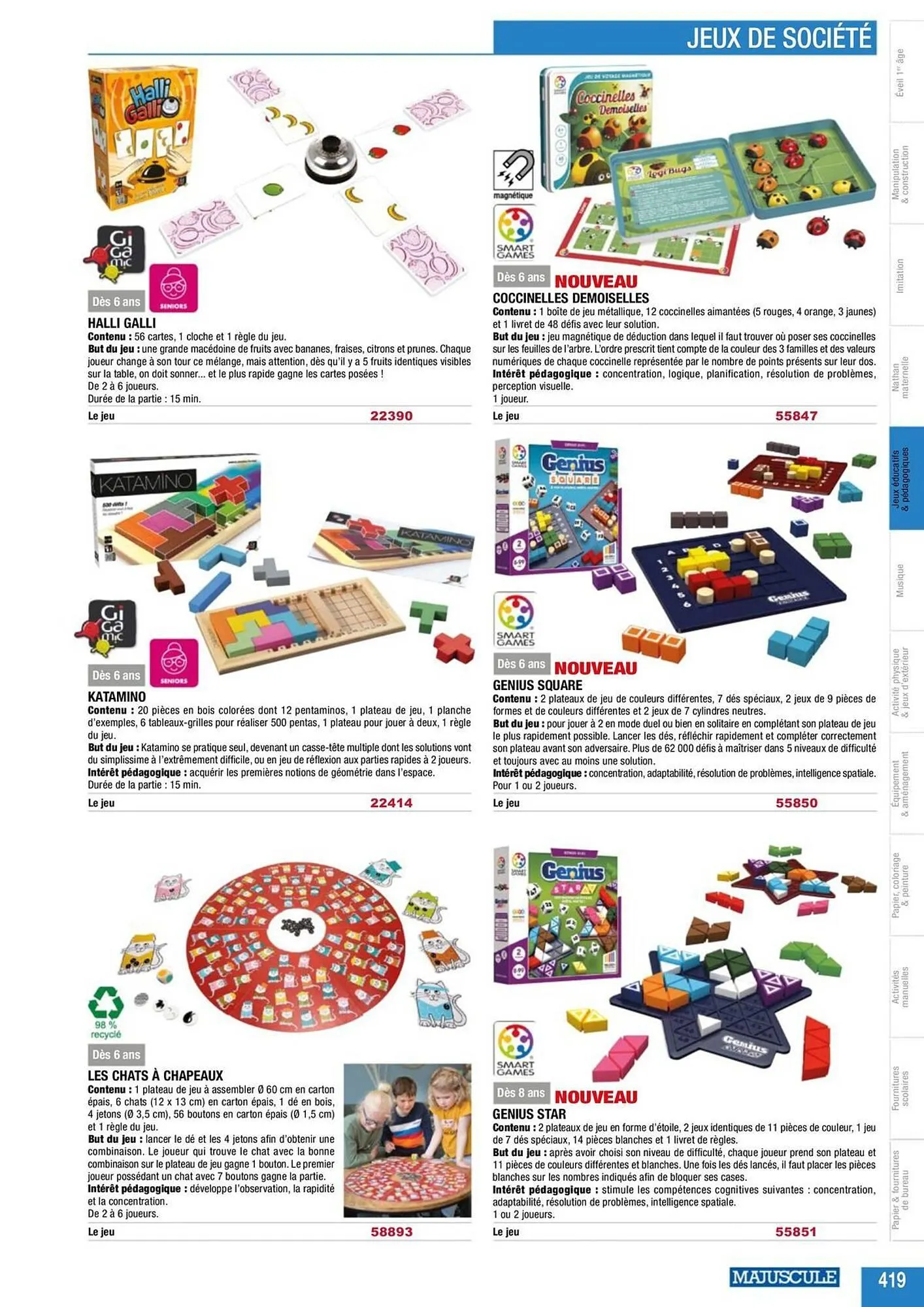 Catalogue Majuscule du 5 mars au 31 décembre 2025 - Catalogue page 443