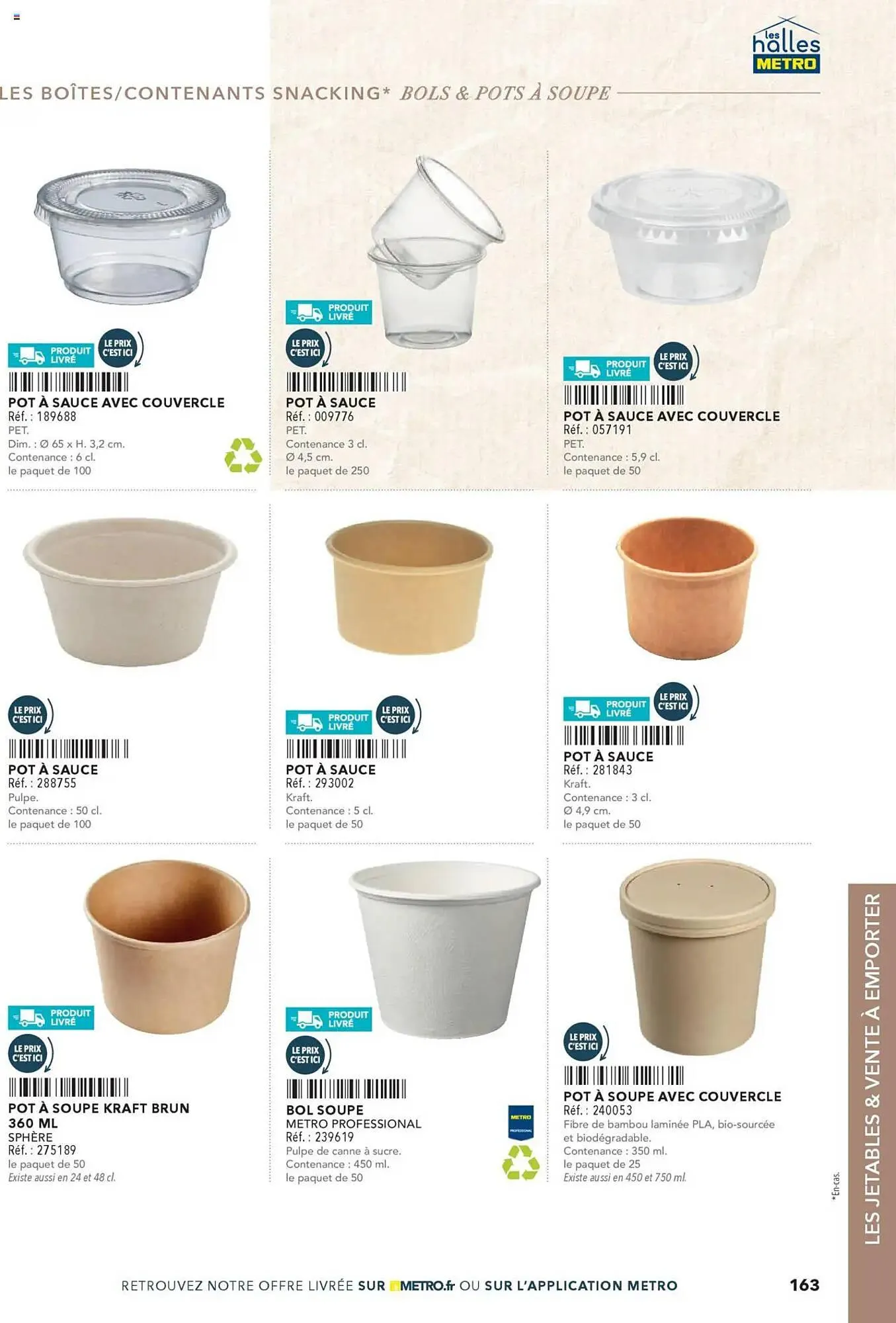 Catalogue METRO du 24 avril au 31 décembre 2025 - Catalogue page 163