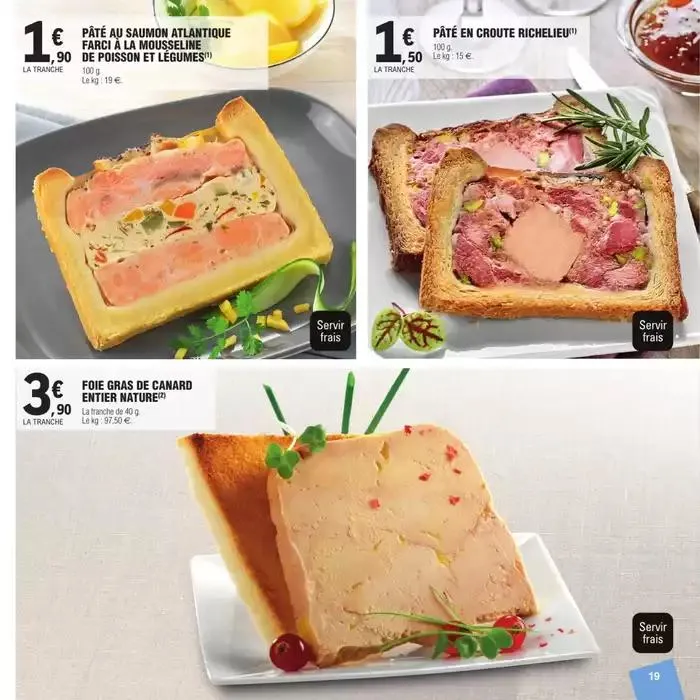 CARTE TRAITEUR PERMANENTE - MIXTE du 27 mars au 24 novembre 2025 - Catalogue page 19