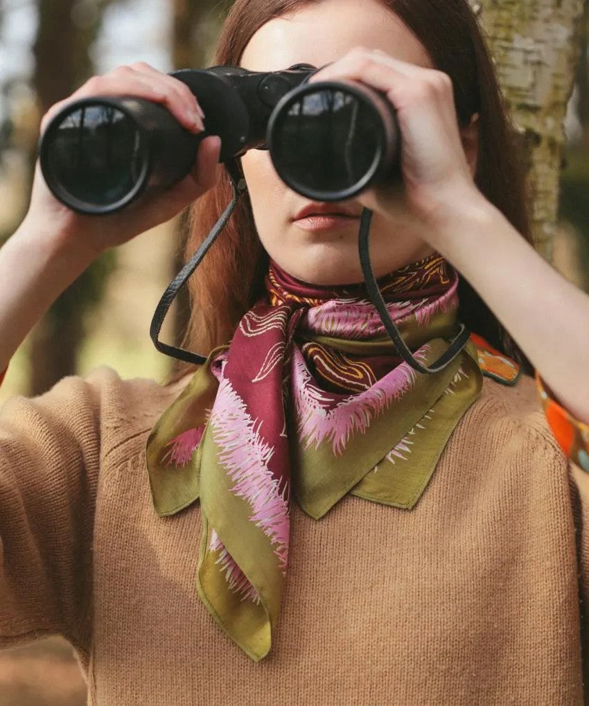 Foulard en soie Esprit Nomade